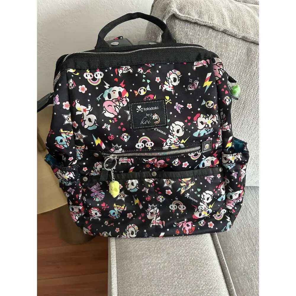 Tokidoki X Koi Medical Bag Backpack Animated Animals Sharing Selfies Kawaii - Picture 3 of 13